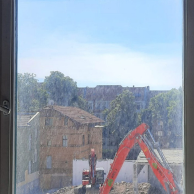 Fenster und Wintergarten Reinigung vorher nachher Ortenau